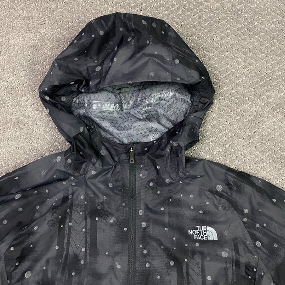 The North Face Stormy Trail Waterproof Running Jacket Women's XS black Packable - Picture 2 of 12